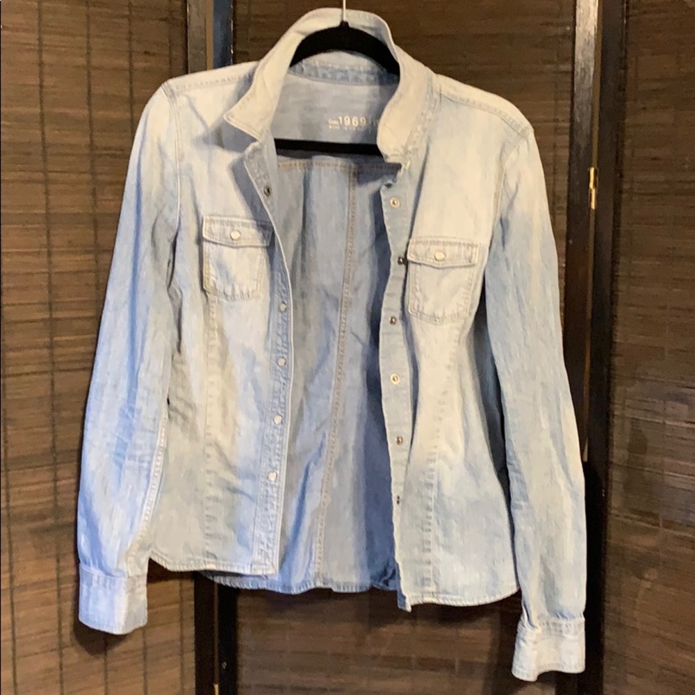 Gap 1969 Denim Button Down